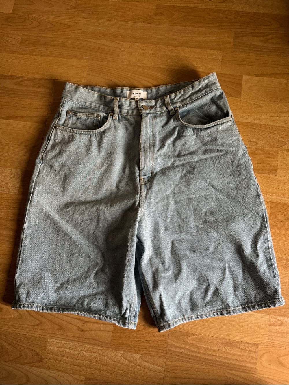 High Waisted Denim Shorts